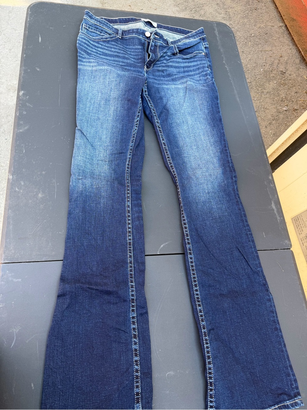 Buckle Women's Payton 32 xxl bootcut dark blue Jeans